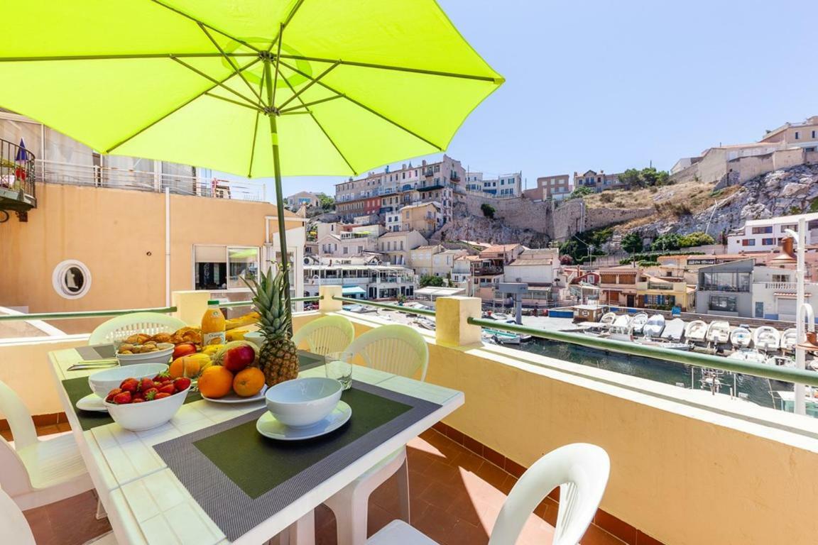 Au Vallon -Terrasse de Rêve sur le Vieux Port Marselha Exterior foto