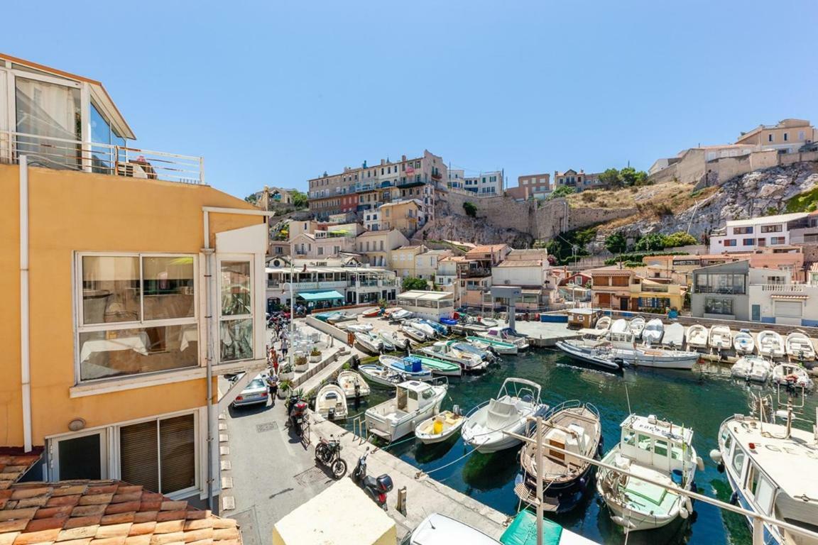 Au Vallon -Terrasse de Rêve sur le Vieux Port Marselha Exterior foto